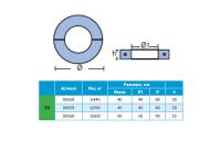 Анод цинковый на гребной вал 40мм 00558 от прозводителя Tecnoseal Анод цинковый на гребной вал 40мм 00558 от прозводителя Tecnoseal