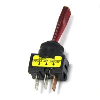 Переключатель двухпозиционный (вкл-выкл) с красным флажковым выключателем с подсветкой 167 от прозводителя TMC Переключатель двухпозиционный (вкл-выкл) с красным флажковым выключателем с подсветкой 167 от прозводителя TMC