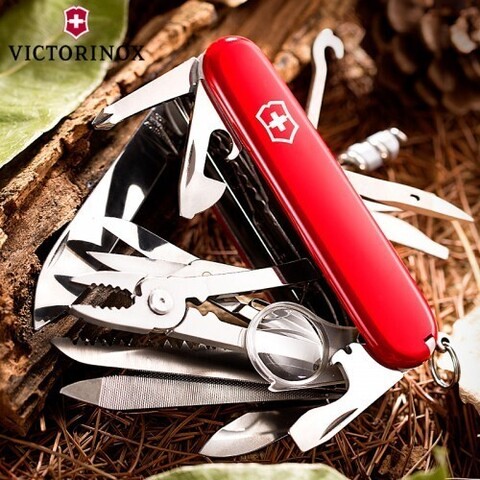 Нож Victorinox SwissChamp, 91 мм, 33 функции, красный 1.6795 от прозводителя Victorinox