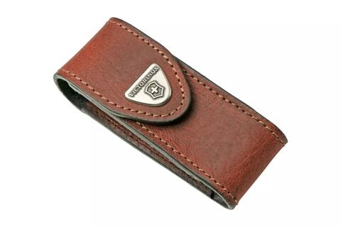 Чехол кожаный Victorinox для ножа 84-93 мм толщиной 2-5 уровней, коричневый 4.0543 от прозводителя Victorinox