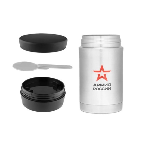 Термос для еды Thermos Армия России "Полевой" (0,5 литра), стальной 646279 от прозводителя Thermos Термос для еды Thermos Армия России "Полевой" (0,5 литра), стальной 646279 от прозводителя Thermos