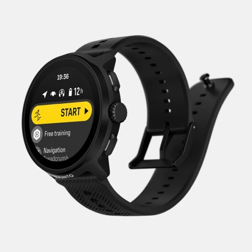 Часы Suunto Run All Black, черные, силиконовый ремешок SS051272000 от прозводителя Suunto 
