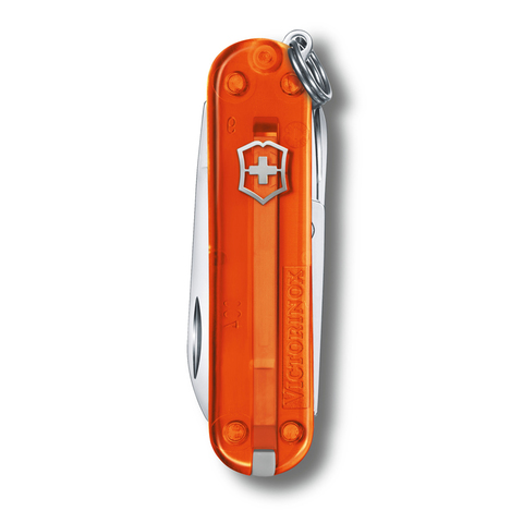 Нож-брелок Victorinox Classic SD Colors, 58 мм, 7 функций, "Fire Opal" 0.6223.T82G от прозводителя Victorinox