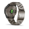 Garmin Quatix 6 - 47 мм Standard Edition | Grey with Captain Blue Band