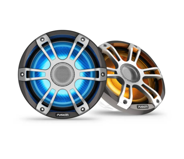 Fusion® Signature Series 3i Marine Coaxial Speakers - 7,7-дюймовые спортивные коаксиальные громкоговорители CRGBW серого цвета 280 Вт для лодок (пара) 010-02772-11 от прозводителя Fusion Fusion® Signature Series 3i Marine Coaxial Speakers - 7,7-дюймовые спортивные коаксиальные громкоговорители CRGBW серого цвета 280 Вт для лодок (пара) 010-02772-11 от прозводителя Fusion