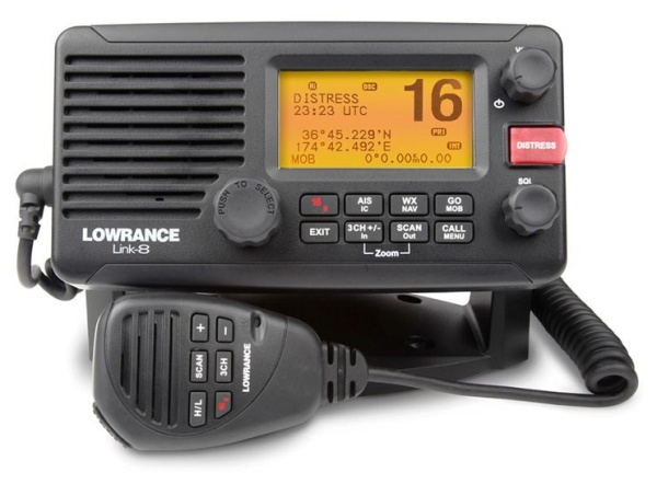 Lowrance VHF MARINE RADIO LINK-8 DSC 000-10789-001 от прозводителя Lowrance Lowrance VHF MARINE RADIO LINK-8 DSC 000-10789-001 от прозводителя Lowrance