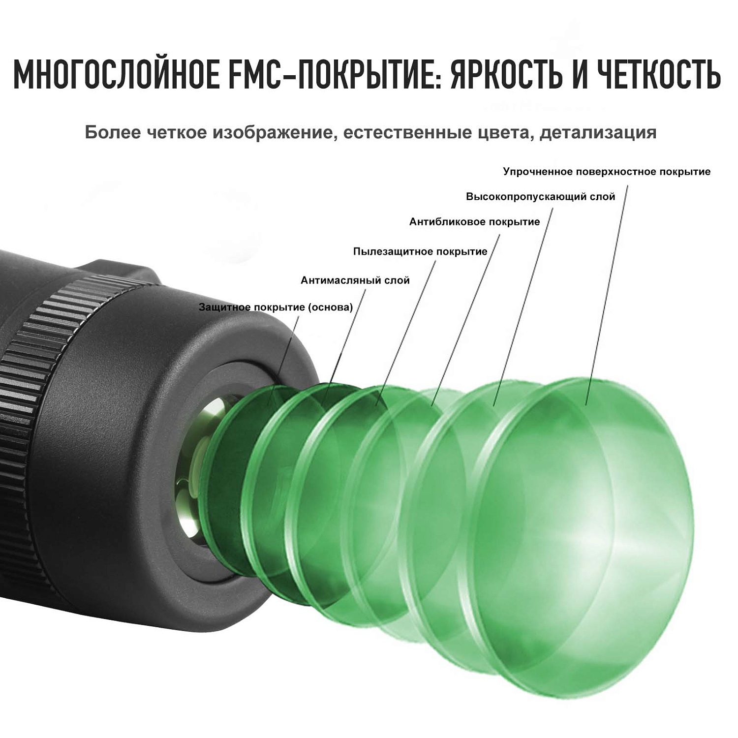 Бинокль Eyeskey Surge - 10x50