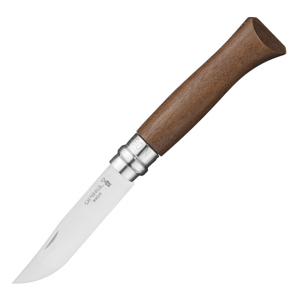 Нож Opinel №8, нержавеющая сталь, ореховая рукоять, 000648 000648 от прозводителя Opinel