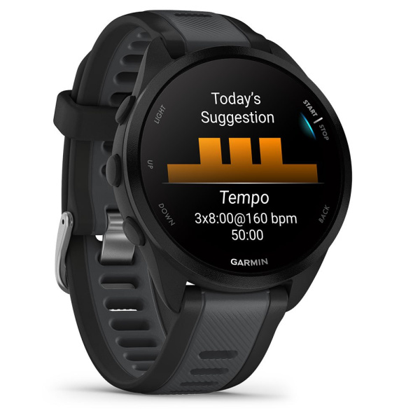 GARMIN FORERUNNER 165 Music Mist grey/Whitestone 010-02863-B1 010-02863-B1 от прозводителя Garmin