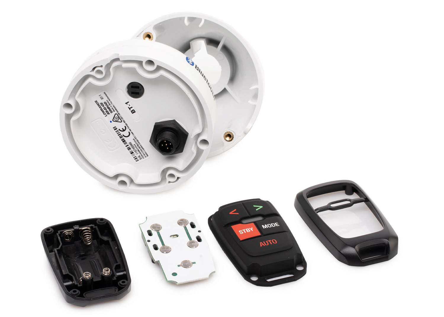 Lowrance WR10 Autopilot remote and base station