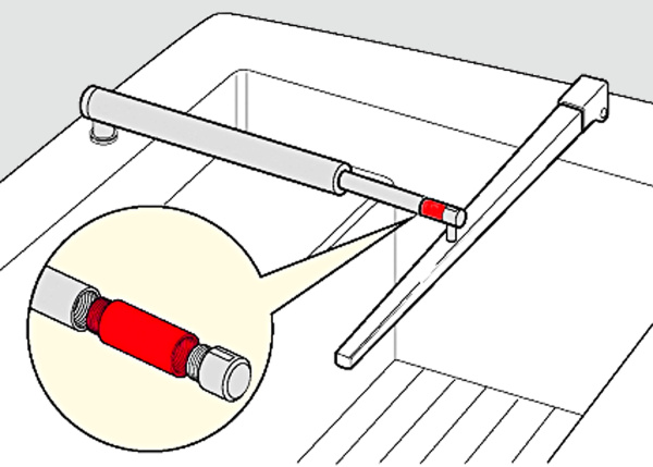 RAYMARINE Tiller Pilot Pushrod Extension D003 от прозводителя Raymarine RAYMARINE Tiller Pilot Pushrod Extension D003 от прозводителя Raymarine