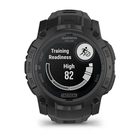 Garmin Instinct 3 - 50 мм SOLAR | Tactical | Black with Black Band
