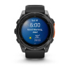 Garmin Fenix 8 - 51 мм AMOLED | Slate grey with Black silicone band