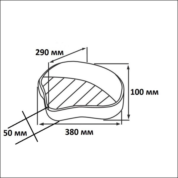 Сиденье Pro Casting Seat, серое 75104G от прозводителя Newstarmarine