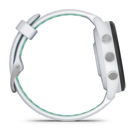 Garmin Forerunner 265s - 42 мм | Black Bezel with Whitestone Case and Whitestone/Neo Tropic Silicone Band